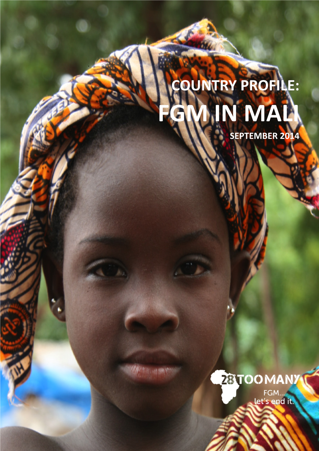 Country Profile: Mali, 28 Too Many, September 2014
