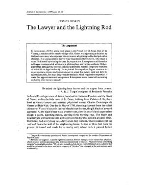 The Lawyer and the Lightning Rod