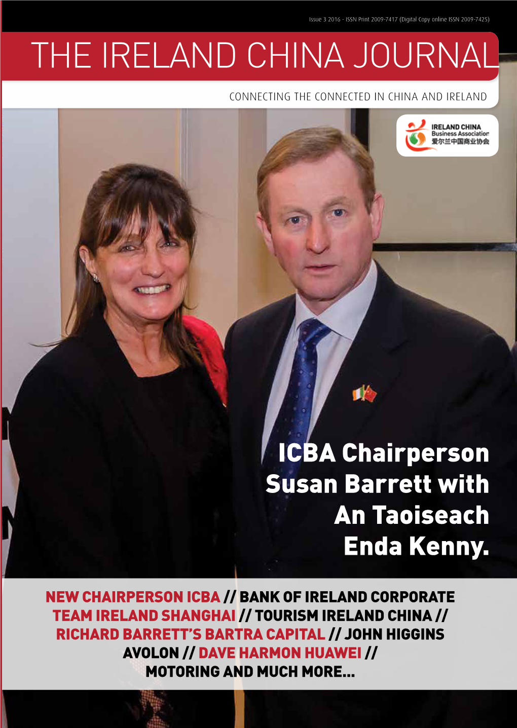 The Ireland China Journal – Connecting the Connected in China and Ireland the Ireland China Journal