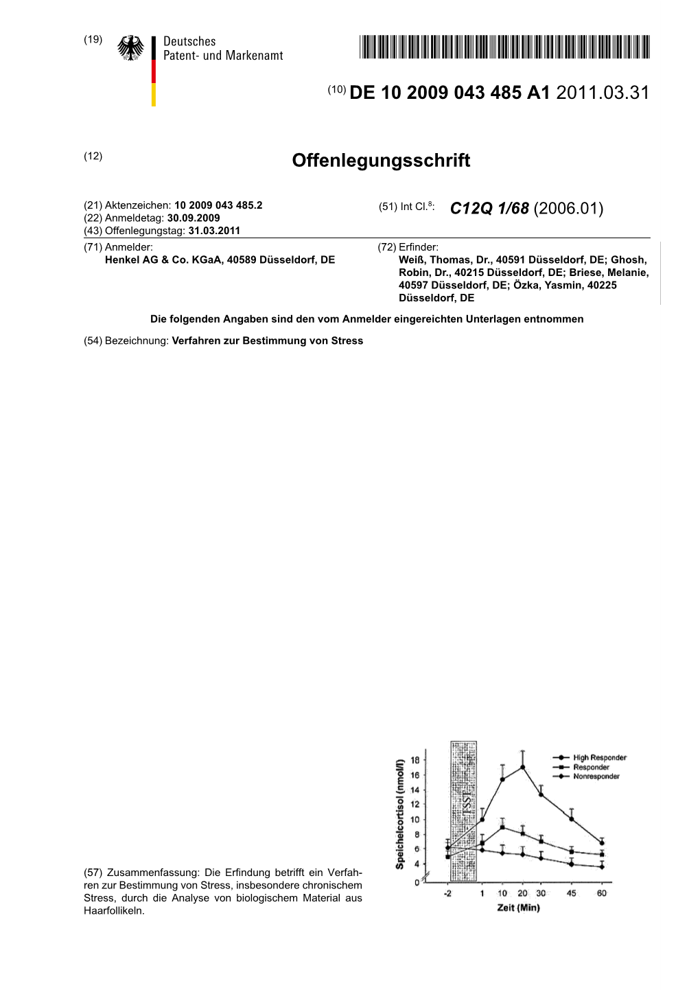 Verfahren Zur Bestimmung Von Stress