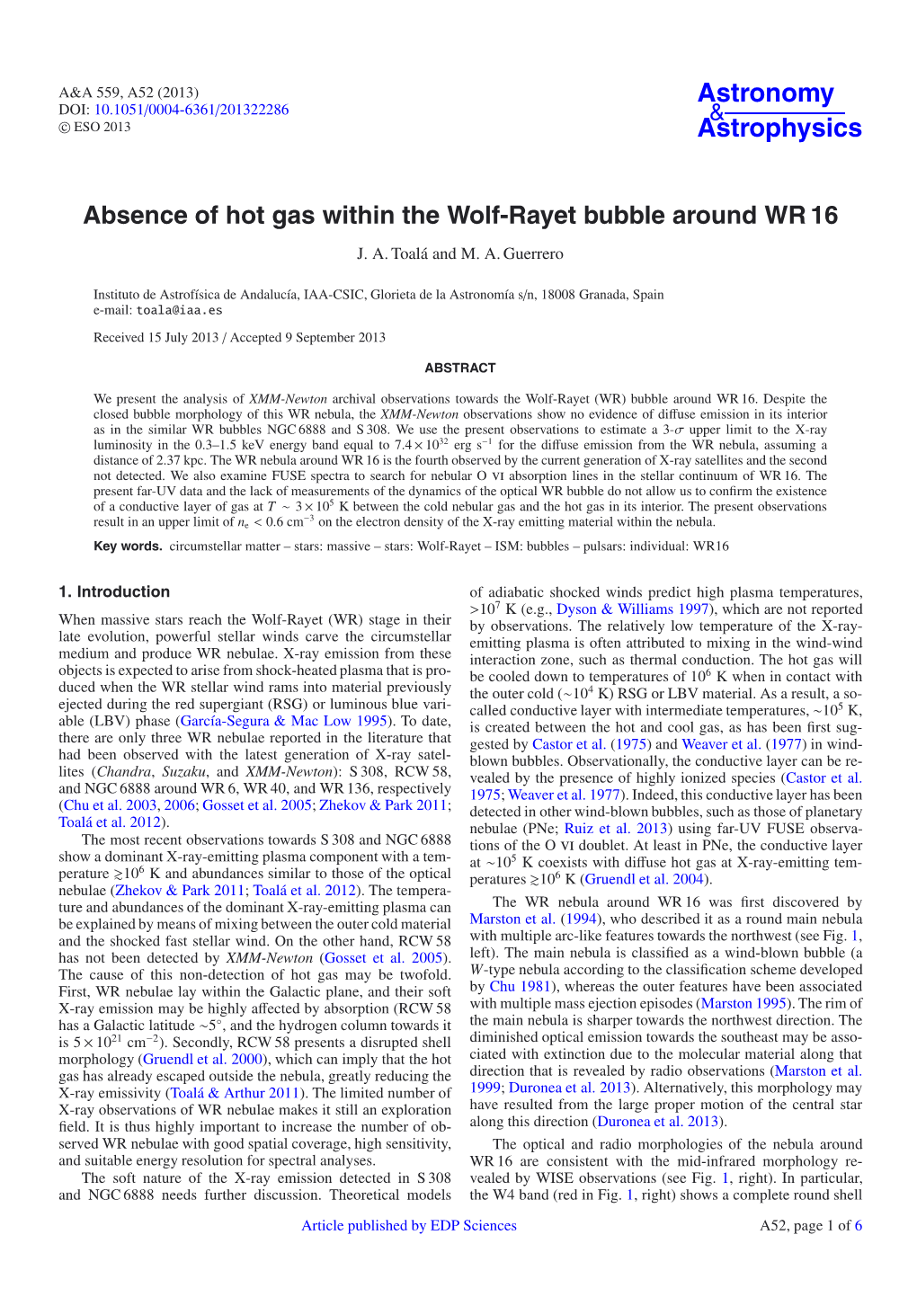 Absence of Hot Gas Within the Wolf-Rayet Bubble Around WR 16