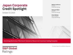 Japan Corporate Credit Spotlight