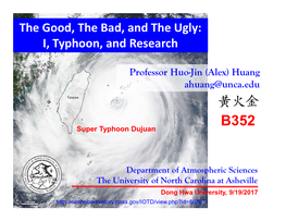 I, Typhoon, and Research