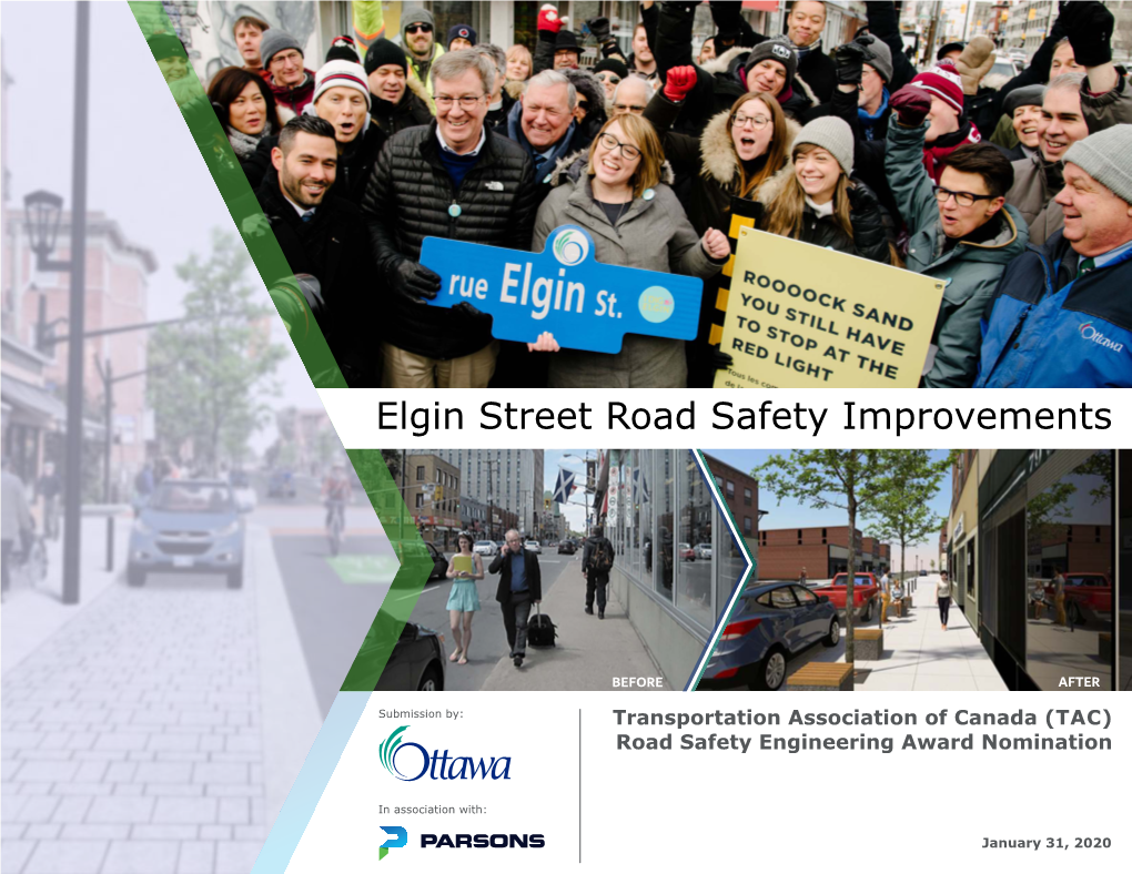 Elgin Street Road Safety Improvements