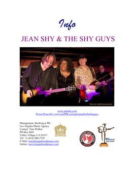 Jean Shy & the Shy Guys