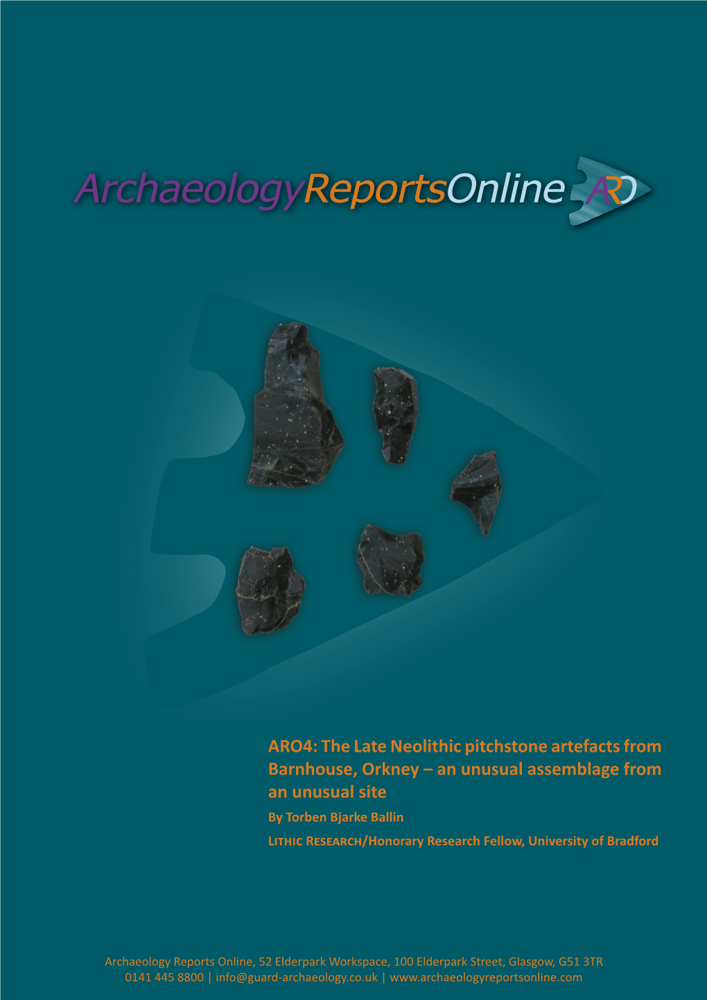 ARO4: the Late Neolithic Pitchstone
