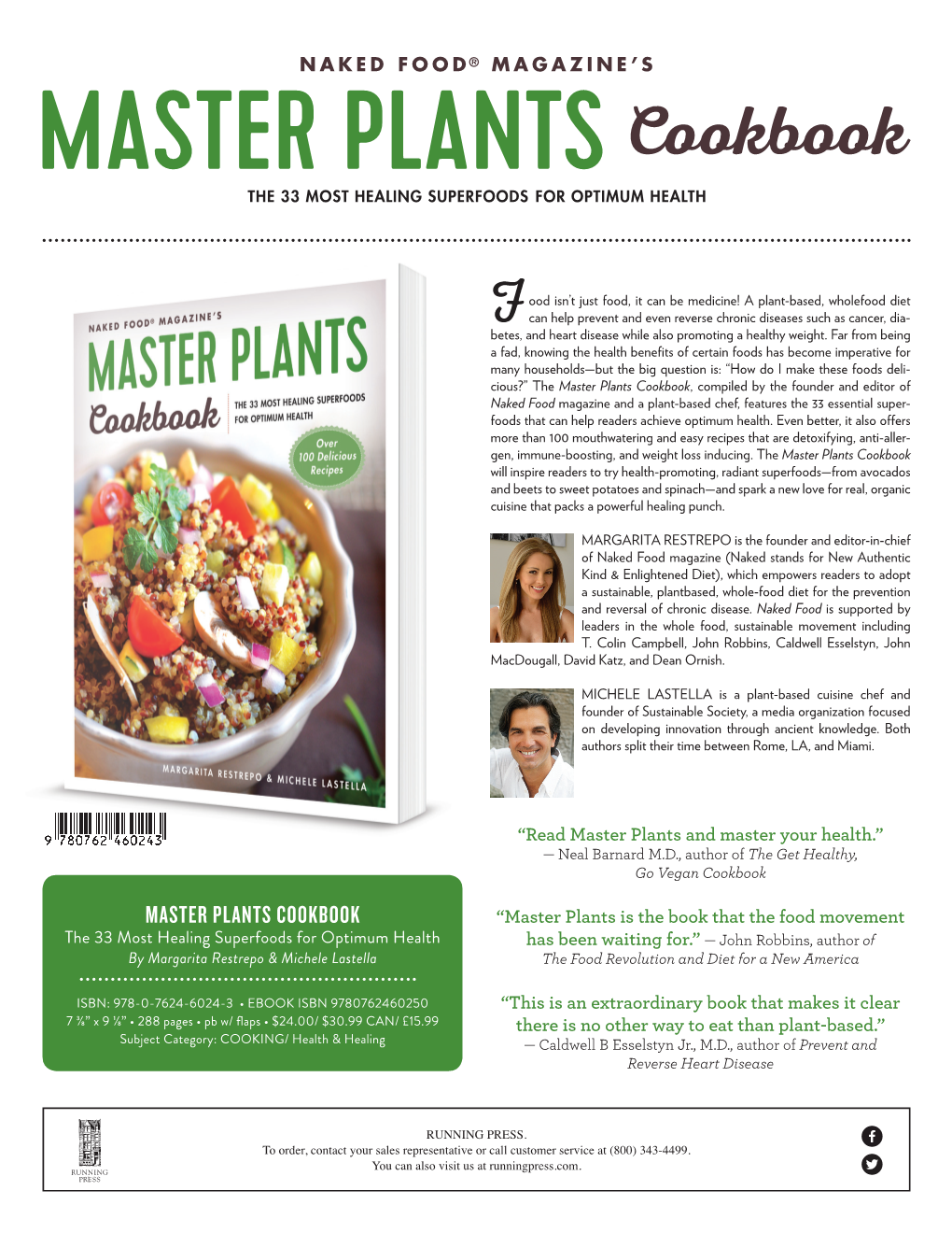 Master Plants Cookbook