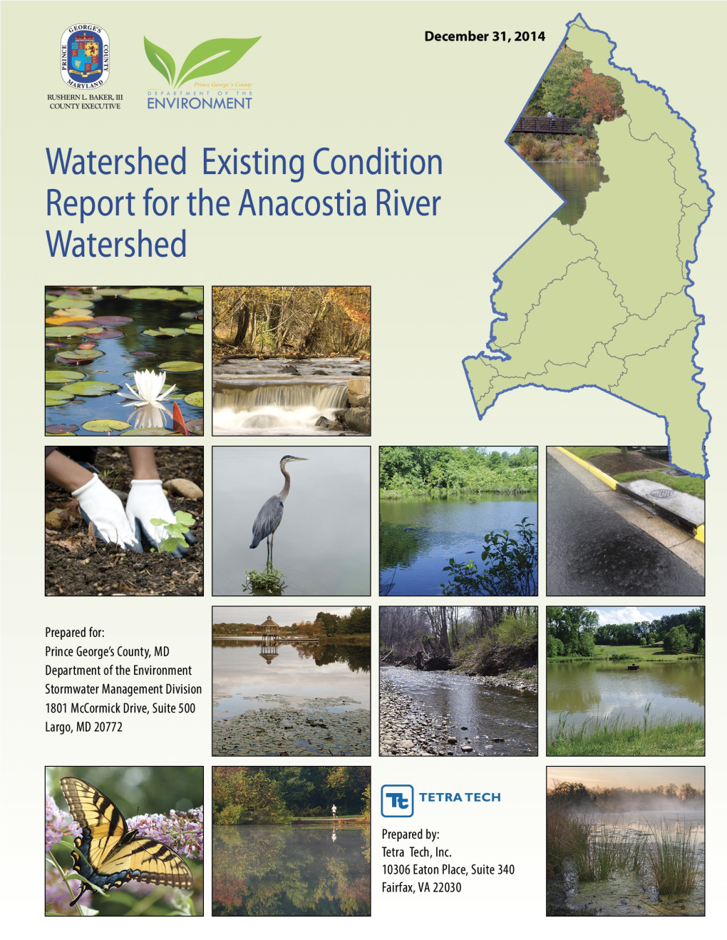 Anacostia River Watershed December 31, 2014