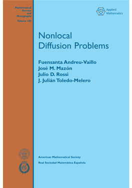 Nonlocal Diffusion Problems