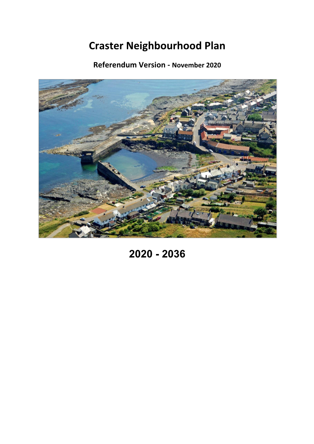 Craster Neighbourhood Plan