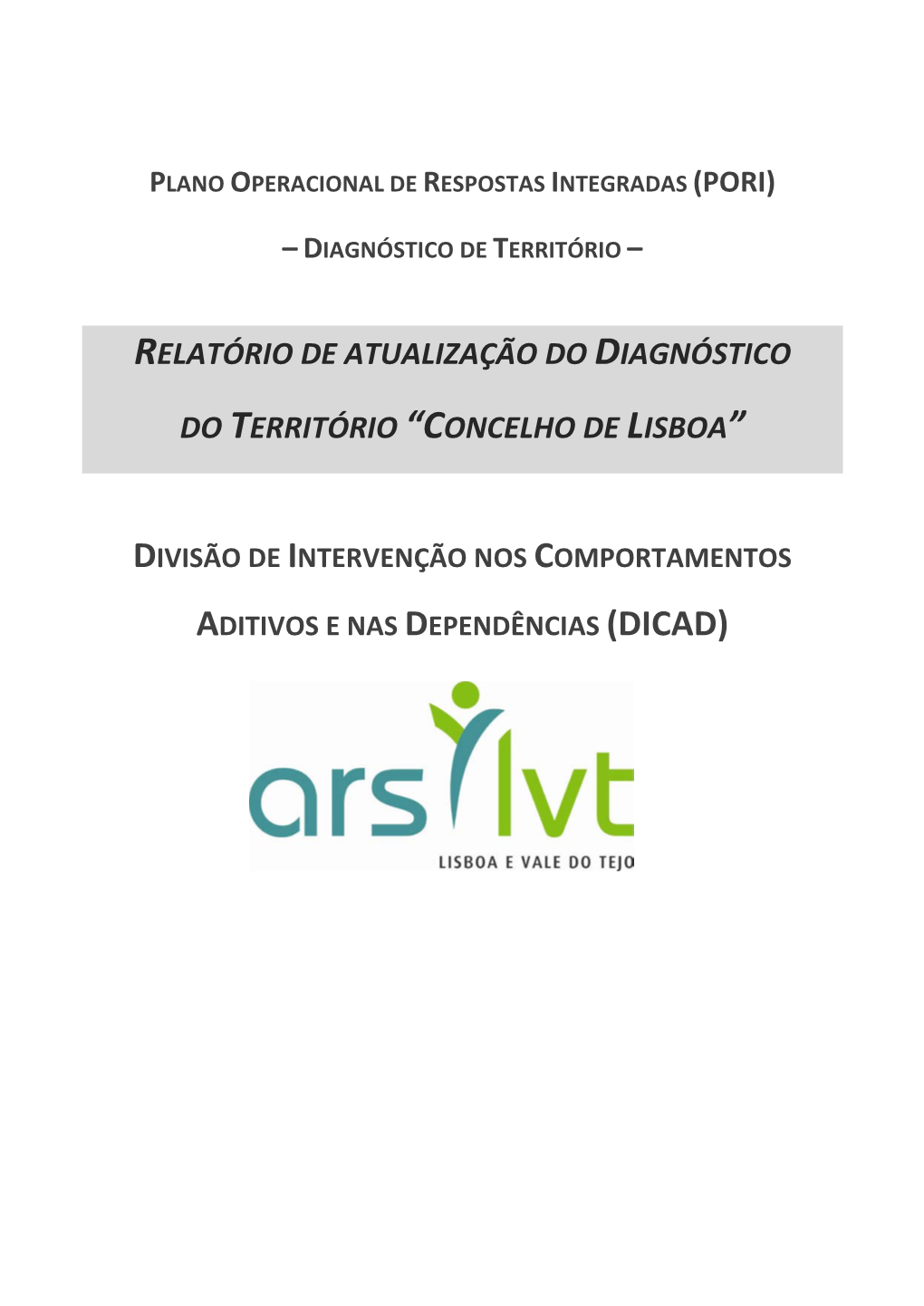 Relatório De Atualização Do Diagnóstico