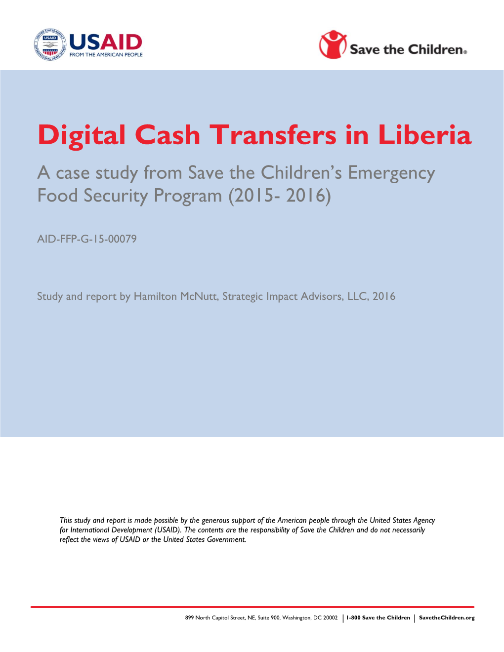 Cash Transfers Liberia