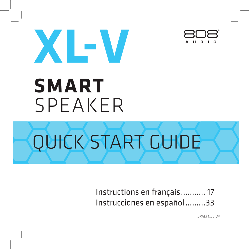 Smart Speaker Quick Start Guide