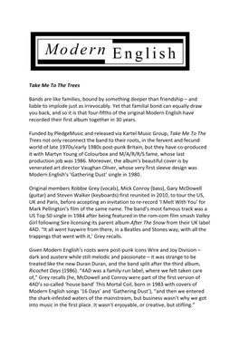 Modern-English-Bio