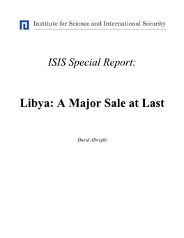 ISIS Special Report