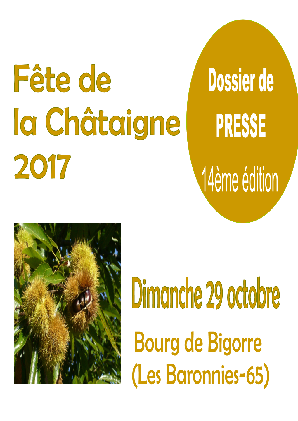 Dpresse Fête Châtaigne 2017
