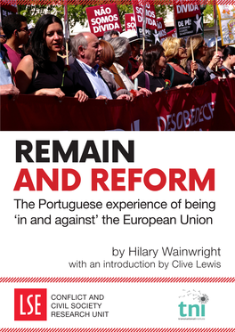 The Portuguese Experience of Being 'In and Against' the European Union