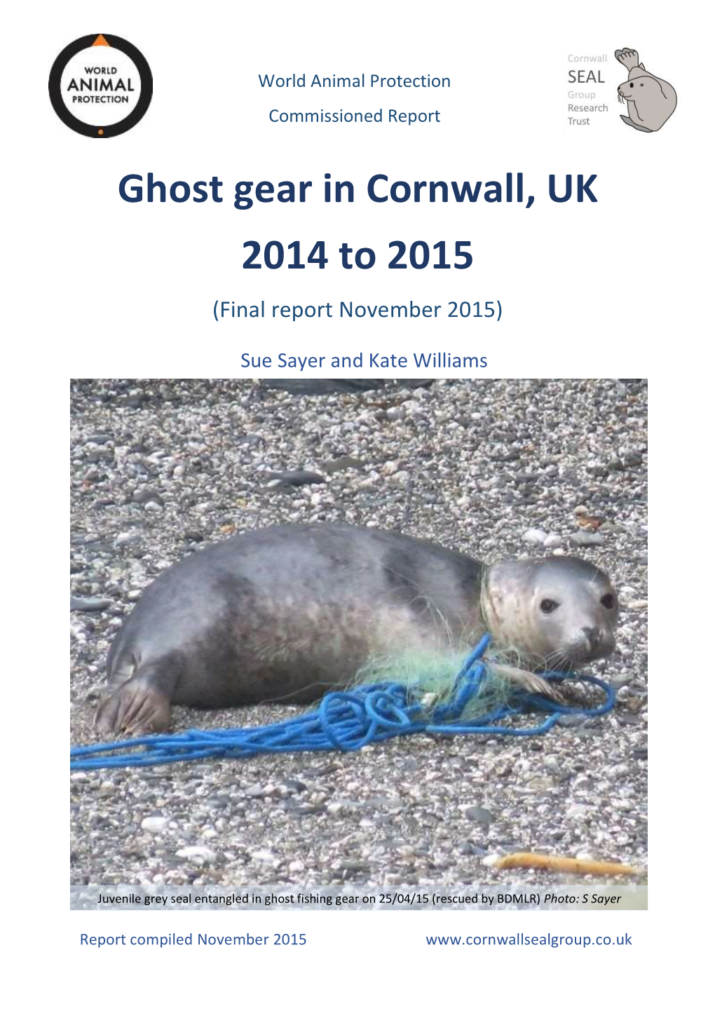 CSGRT Ghost Gear Survey Report 2015 FINAL Report