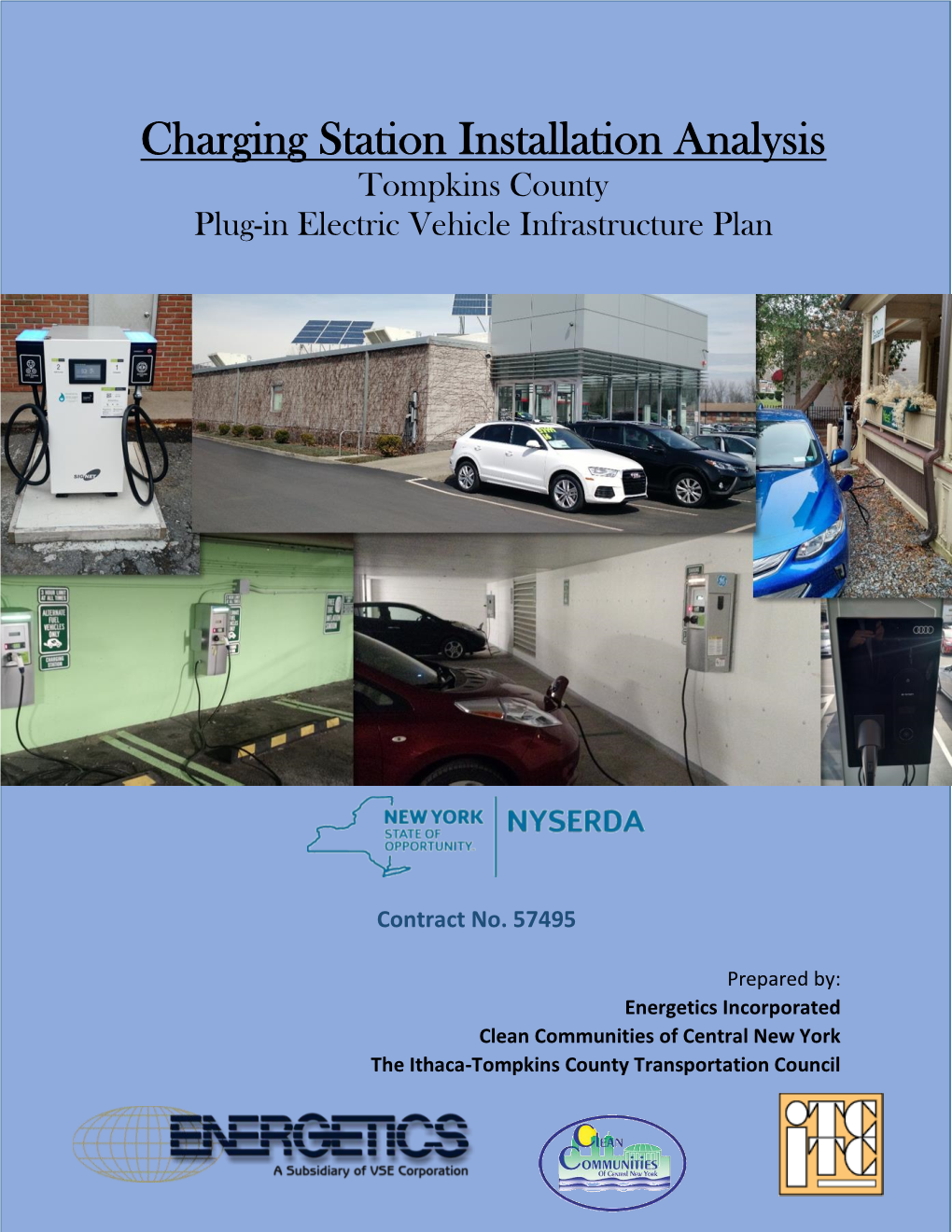 Charging Station Installation Analysis Tompkins County Plug-In Electric Vehicle Infrastructure Plan