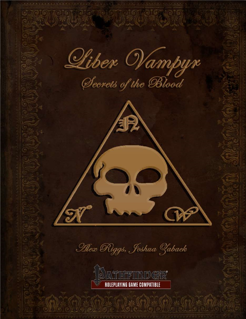 Liber Vampyr Secrets of the Blood