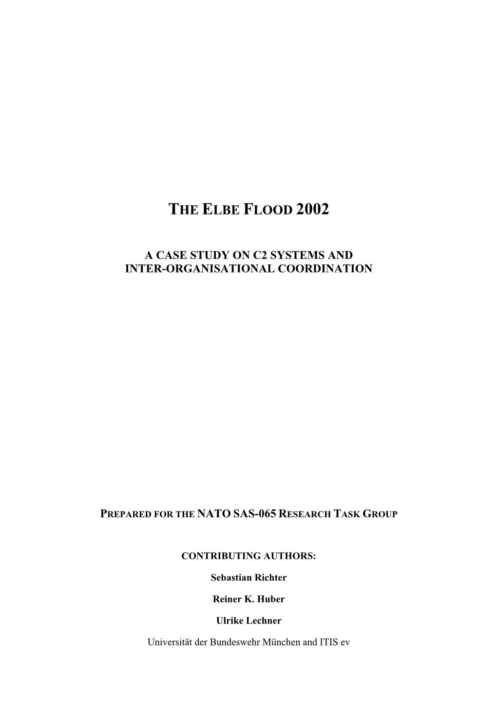 The Elbe Flood 2002