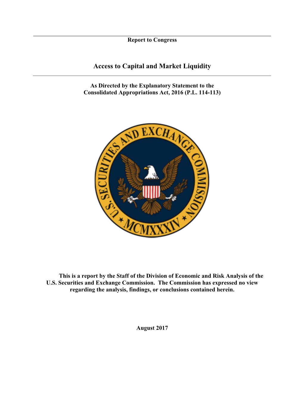 Access to Capital and Market Liquidity(PDF)