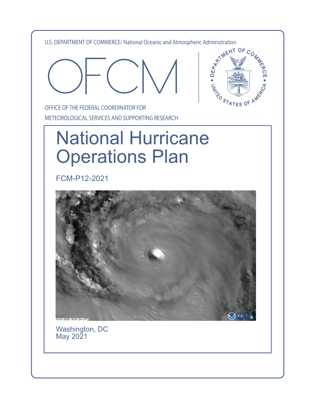2021 National Hurricane Operations Plan