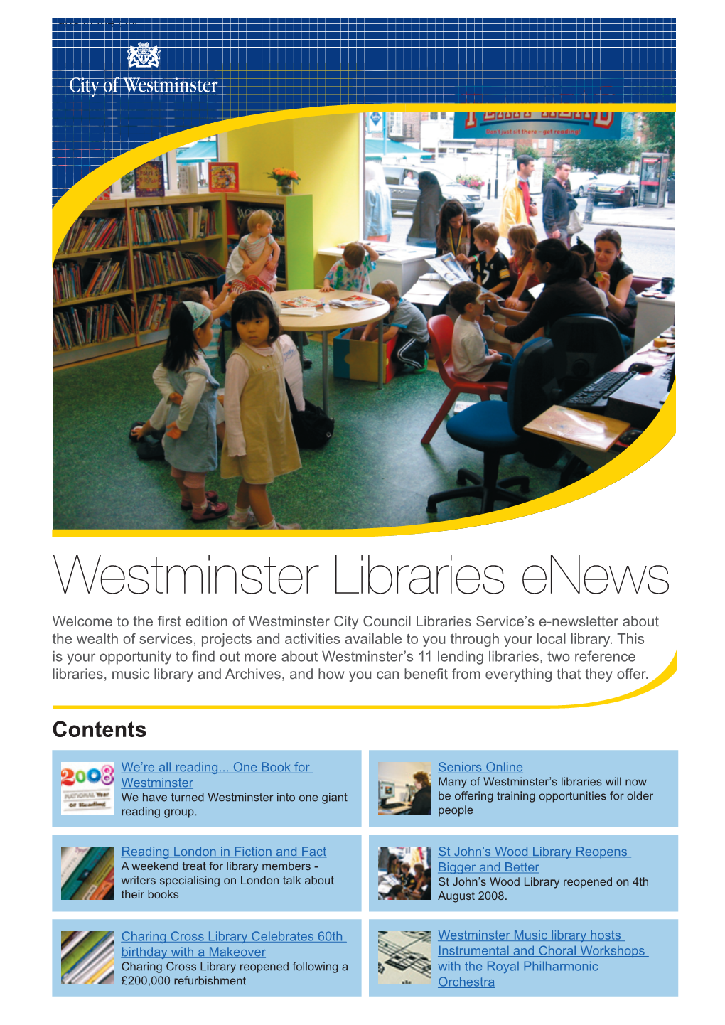 Westminster Libraries Enews