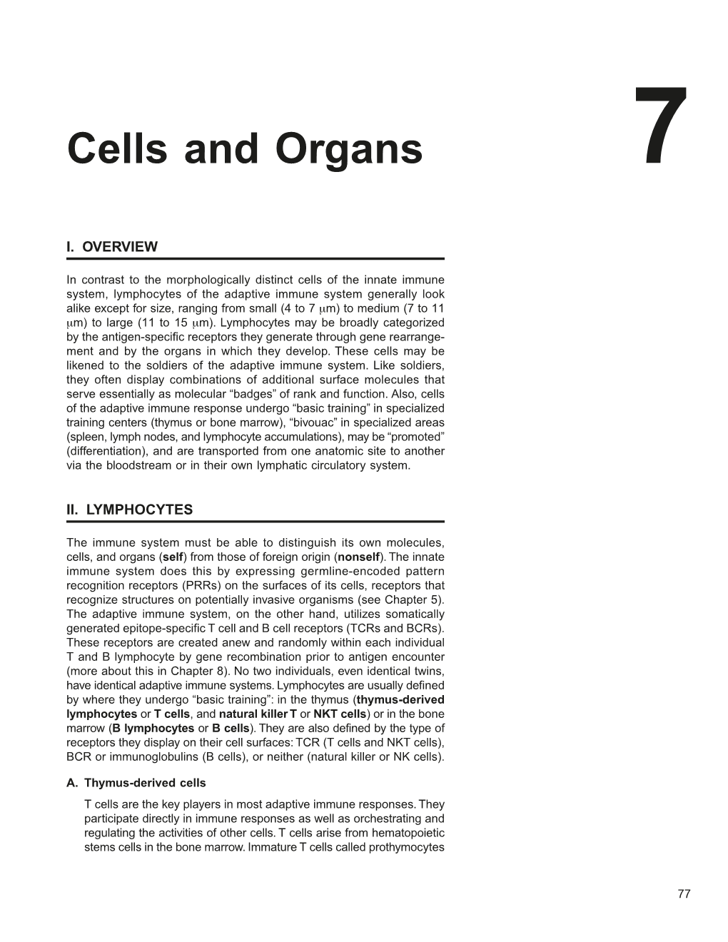 Cells and Organs 7