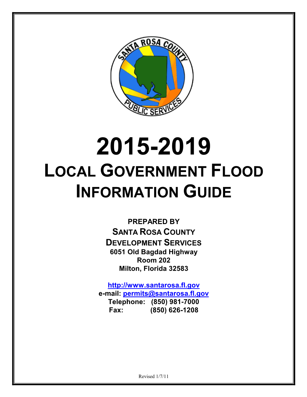 2015-2019 Local Government Flood Information Guide