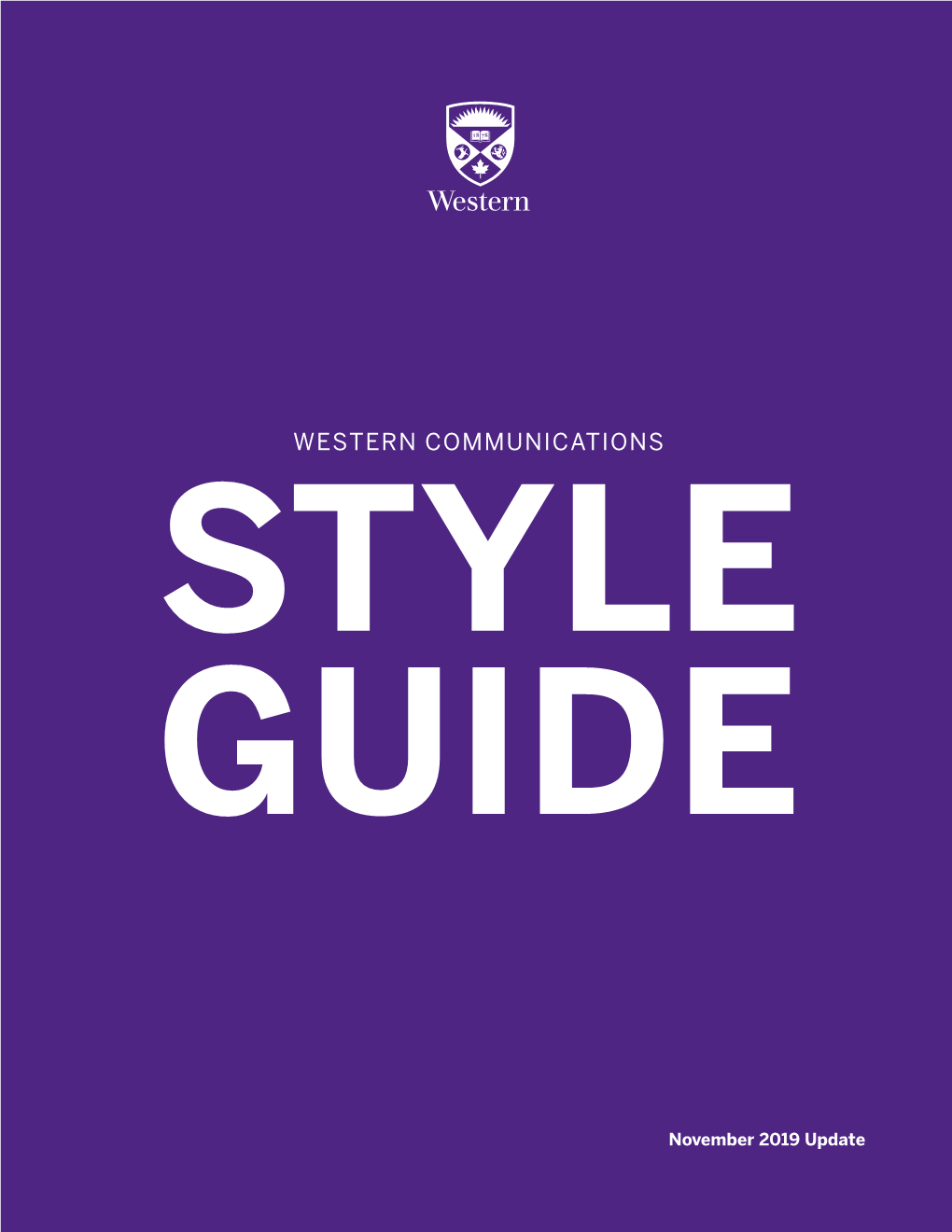 Communications Style Guide