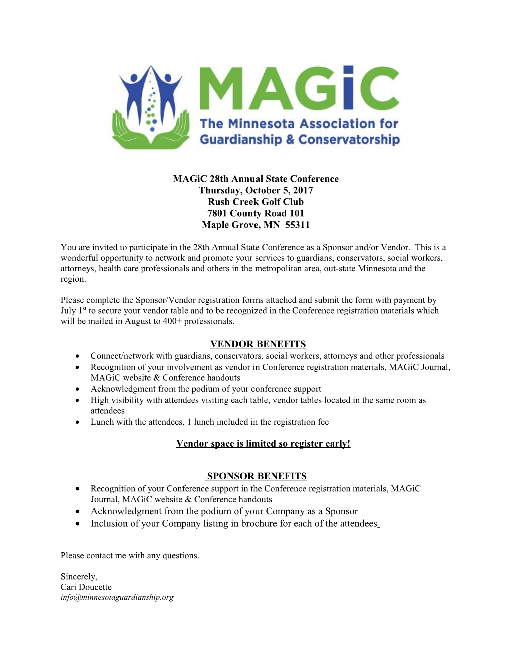 Magic 18Th Annual Fall Conference