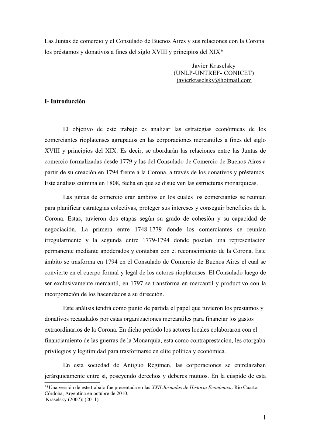 El Consulado De Comercio De Buenos Aires Y Sus Relaciones Con La Corona