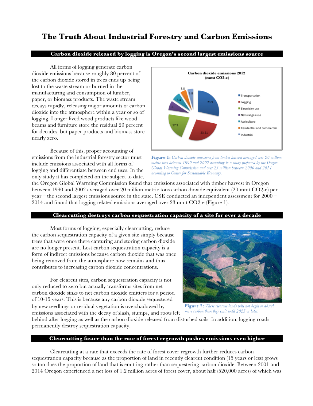 The Truth About Industrial Forestry and Carbon Emissions