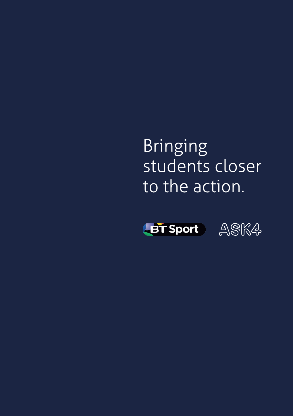 Bringing Students Closer to the Action