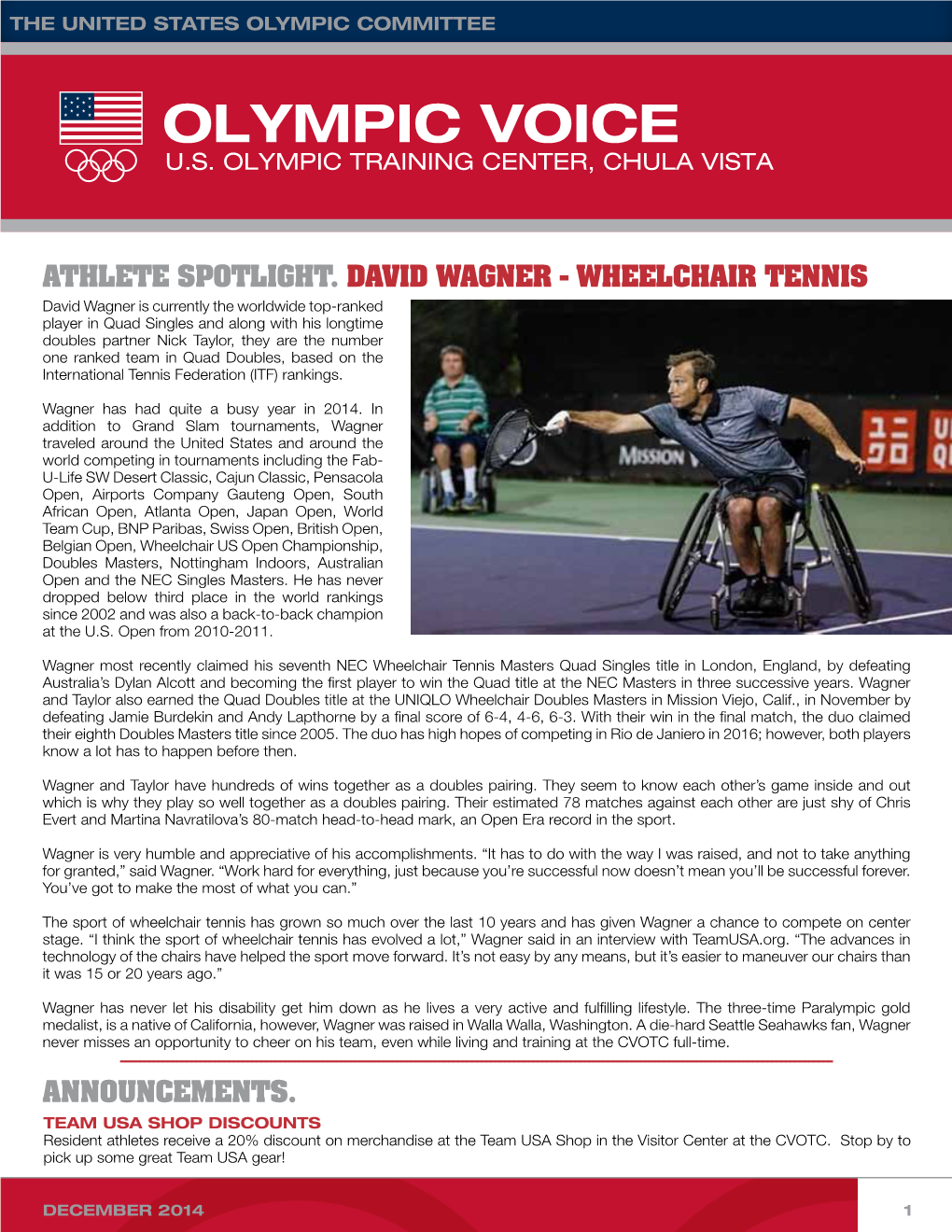 Wheelchair Tennis