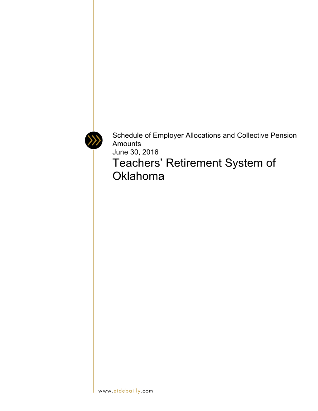 Teachers' Retirement System of Oklahoma