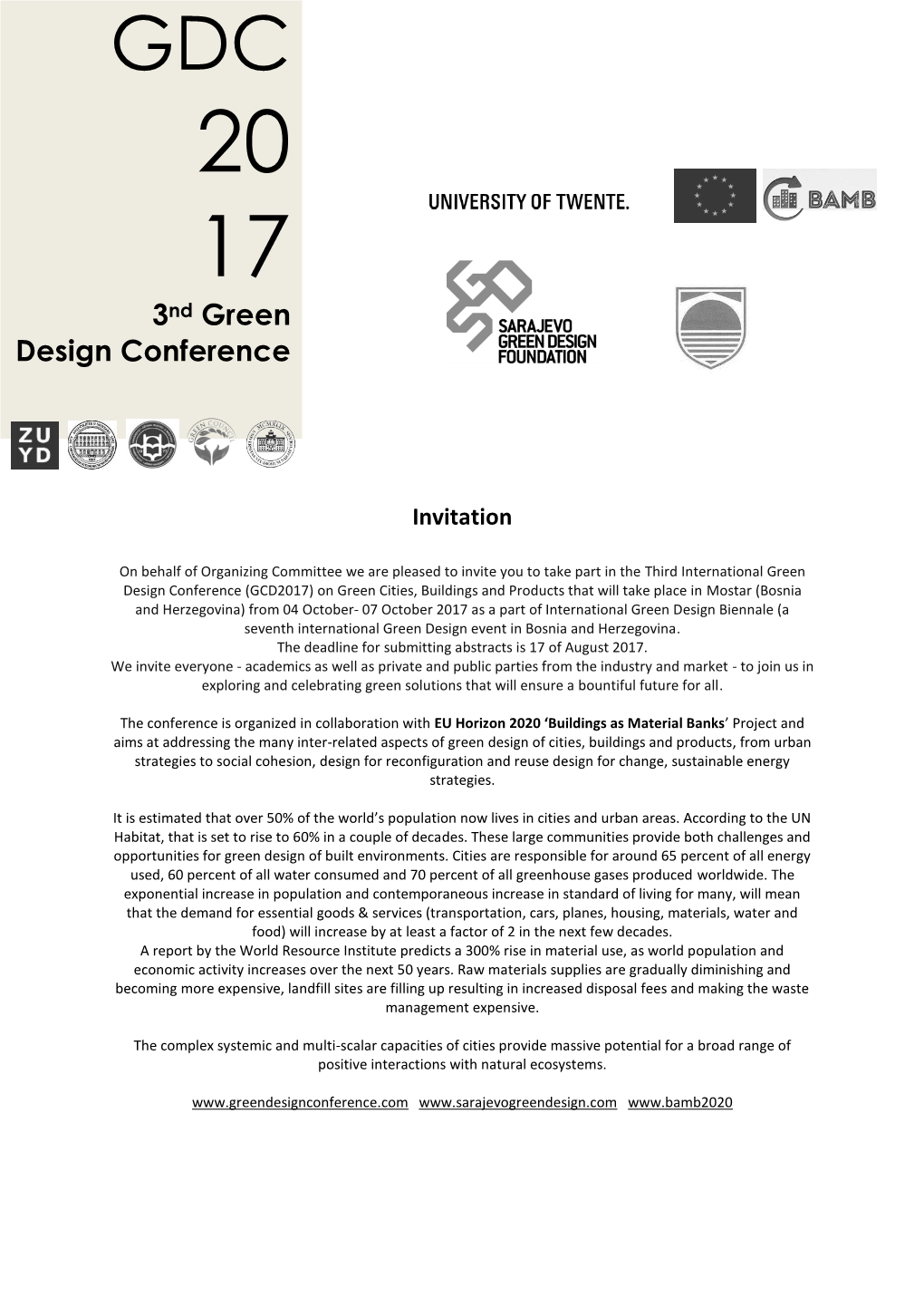 3Nd Green Design Conference