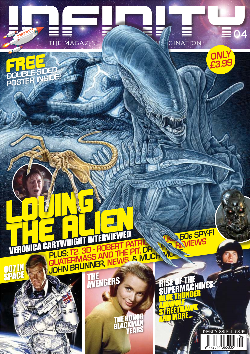 INFINITY Magazine Ghoulish Publishing Ltd 29 Cheyham Way, South Cheam, Surrey, SM2 7HX 4 INFINITY