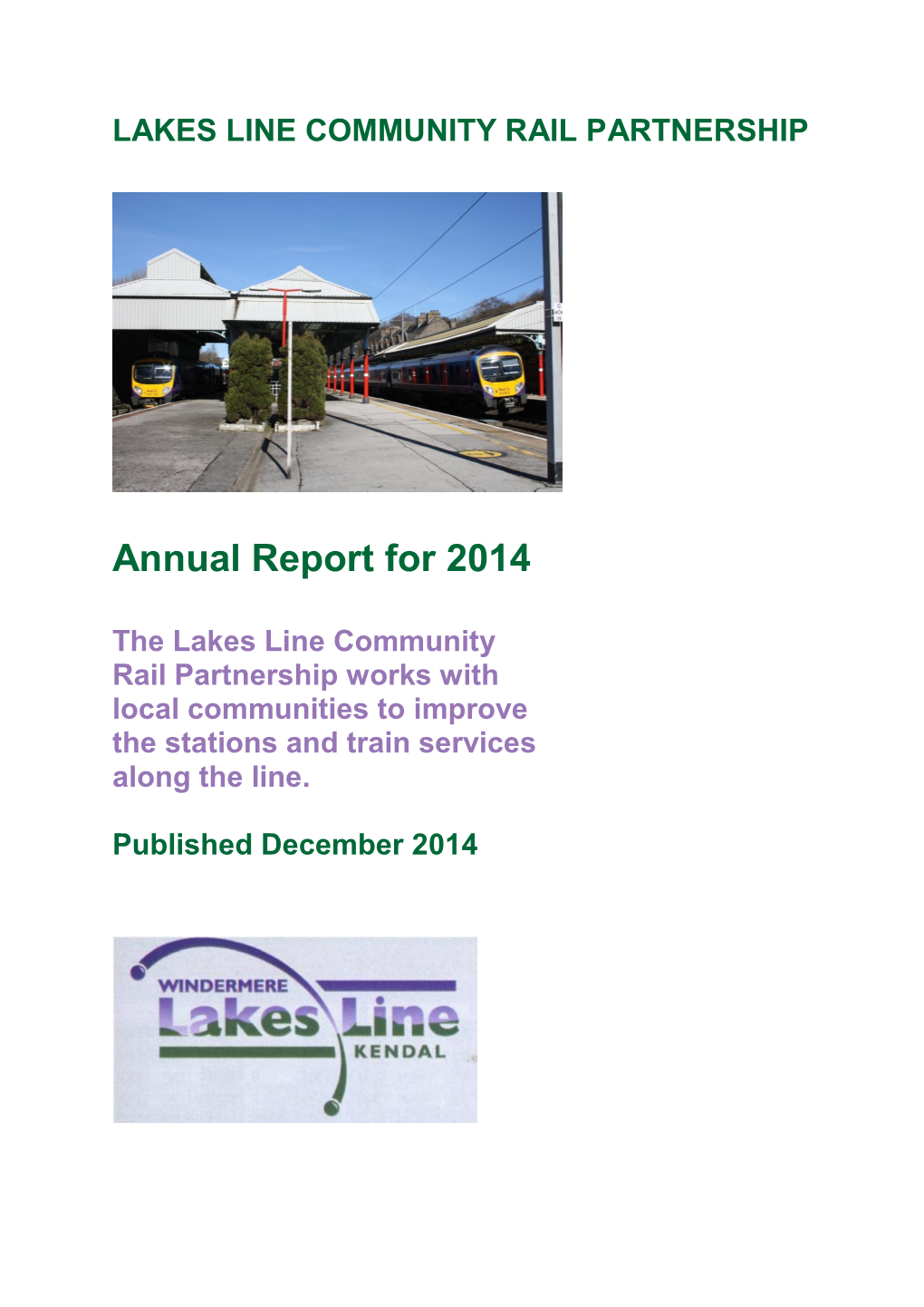 Lakes Line Community Rail Partnership