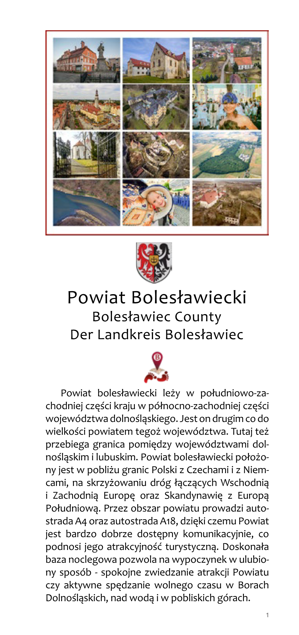 Powiat Bolesławiecki Bolesławiec County Der Landkreis Bolesławiec