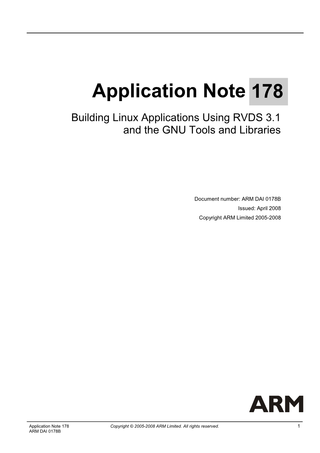 Application Note 178