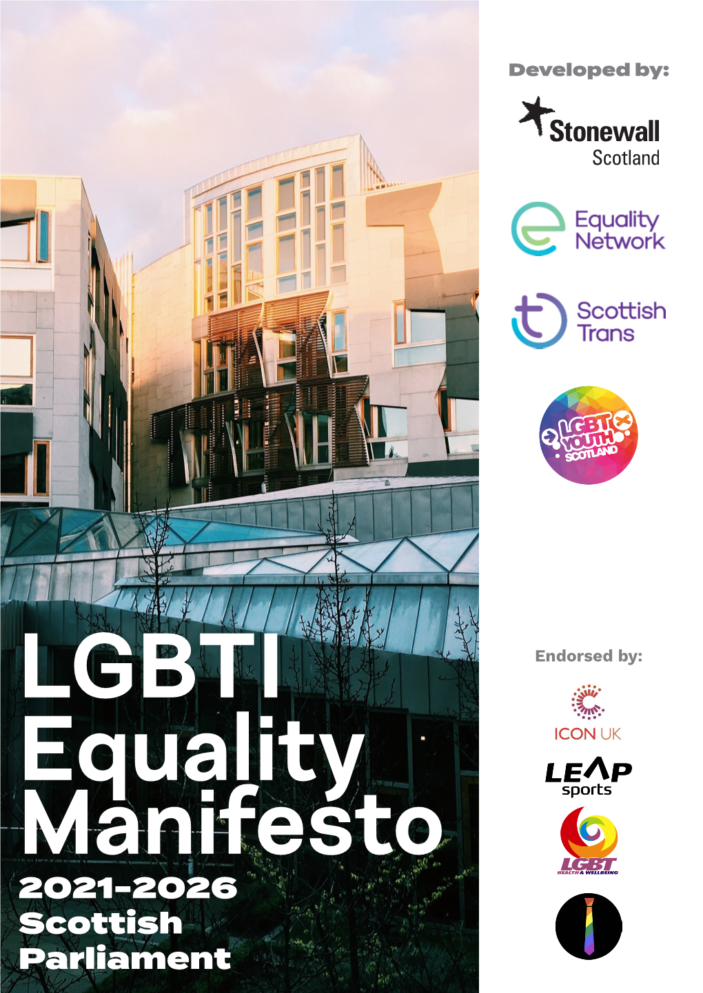 LGBTI Equality Manifesto 2021-2026 Scottish Parliament