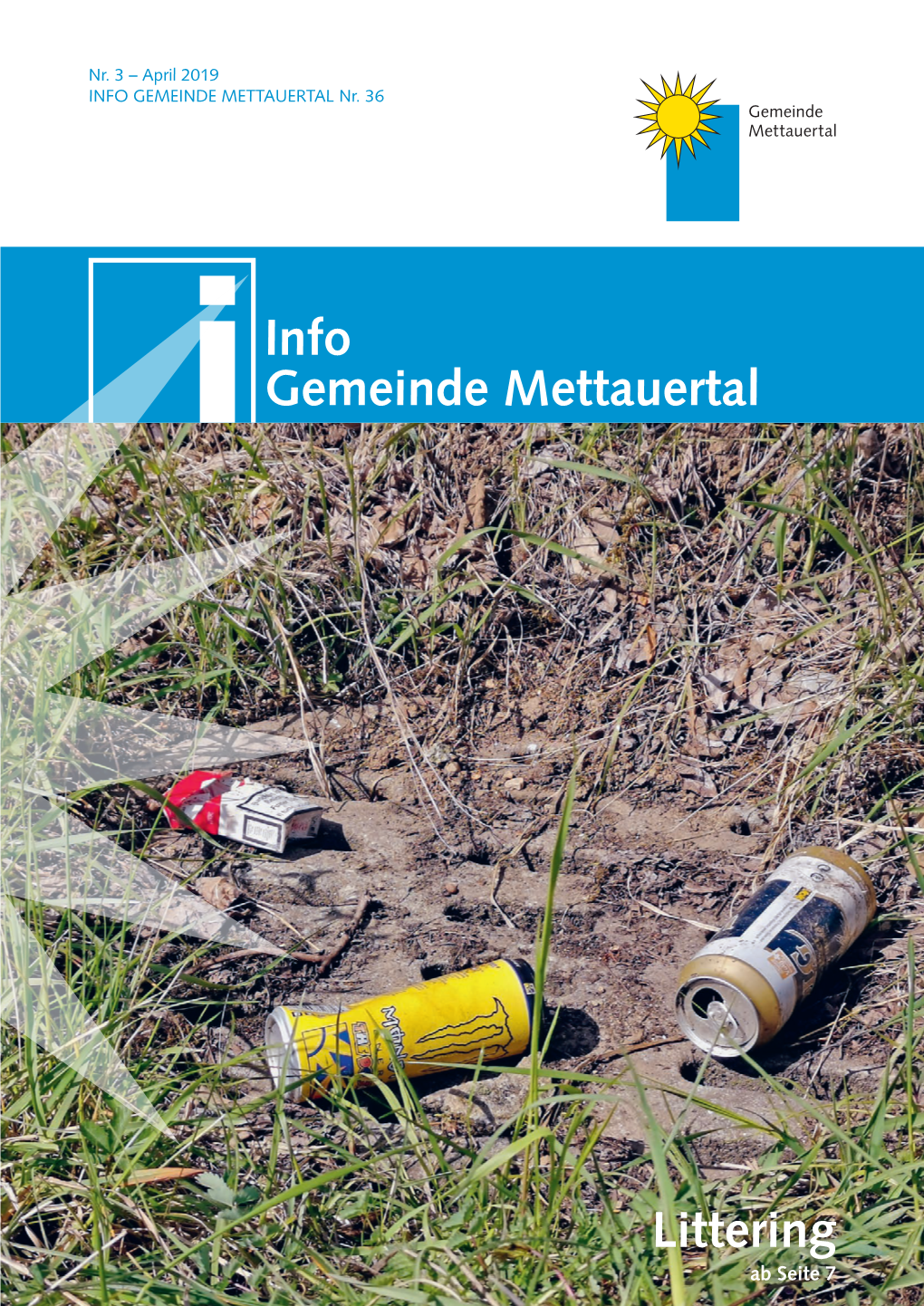 Info Gemeinde Mettauertal Littering