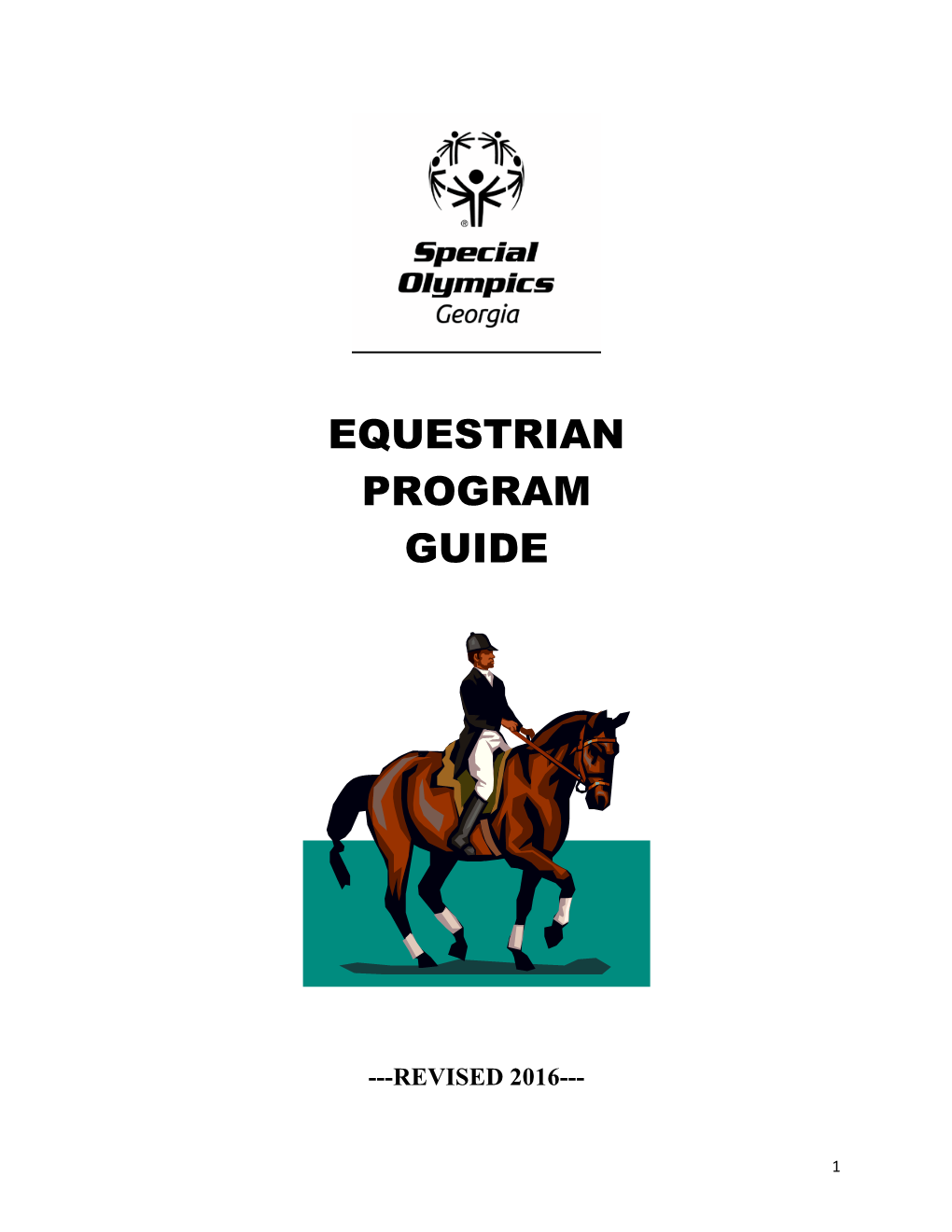 Equestrian Program Guide