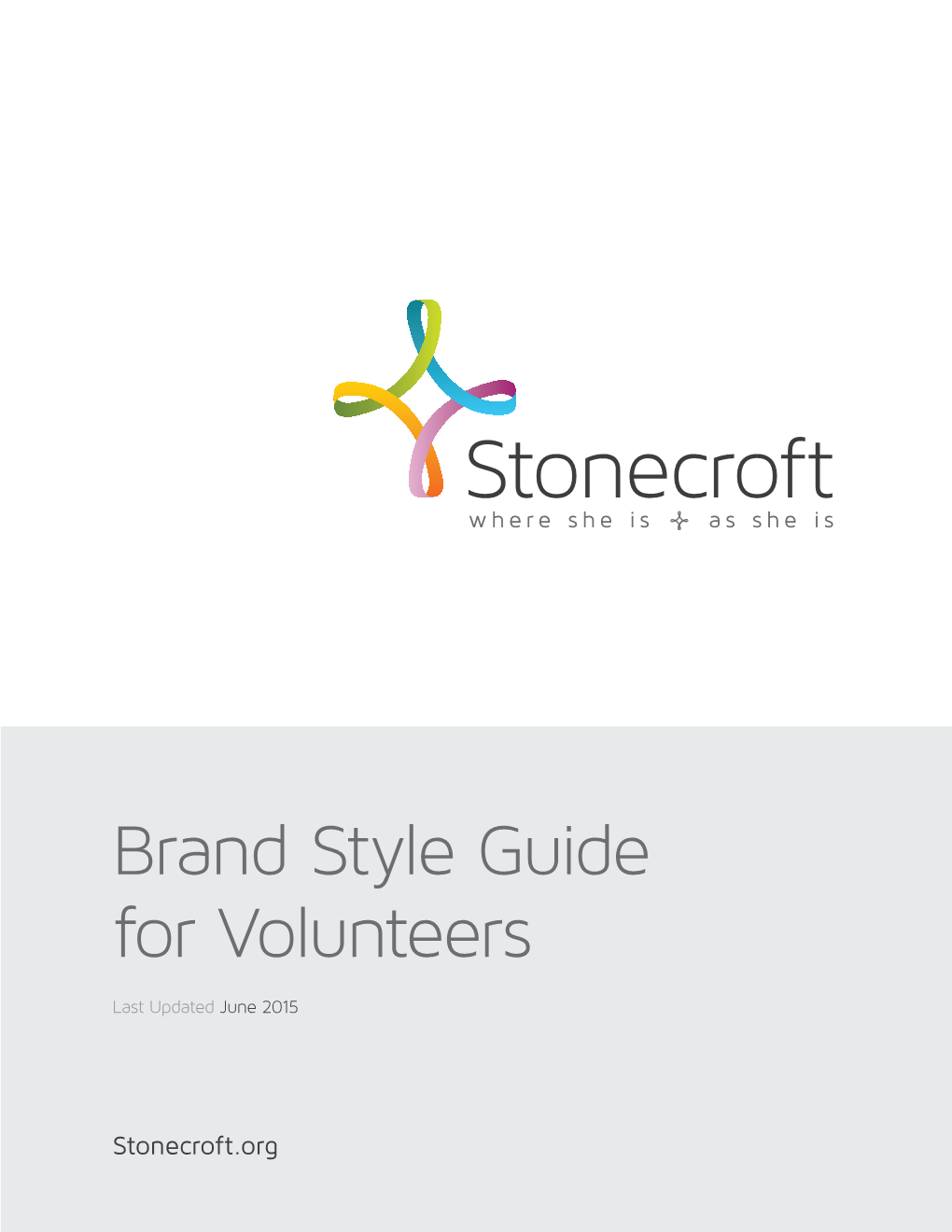 Brand Style Guide for Volunteers