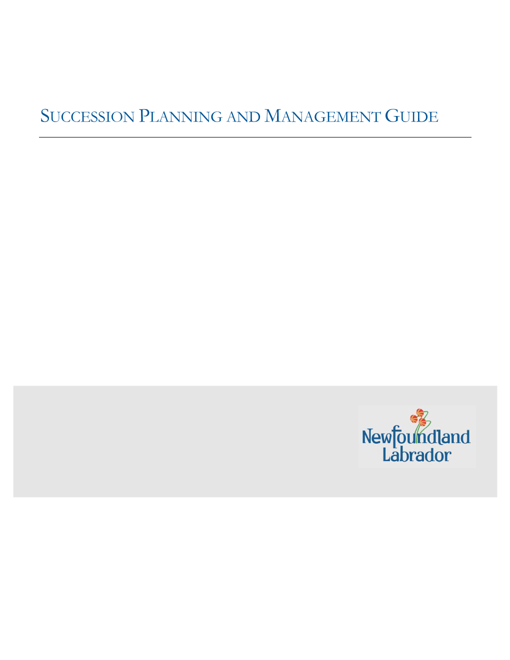 Succession Planning and Management Guide