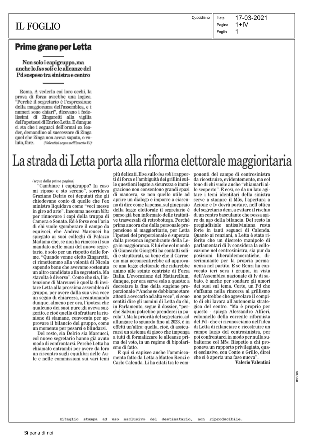 La Strada Di Letta Porta Alla Riforma Elettorale Maggioritaria