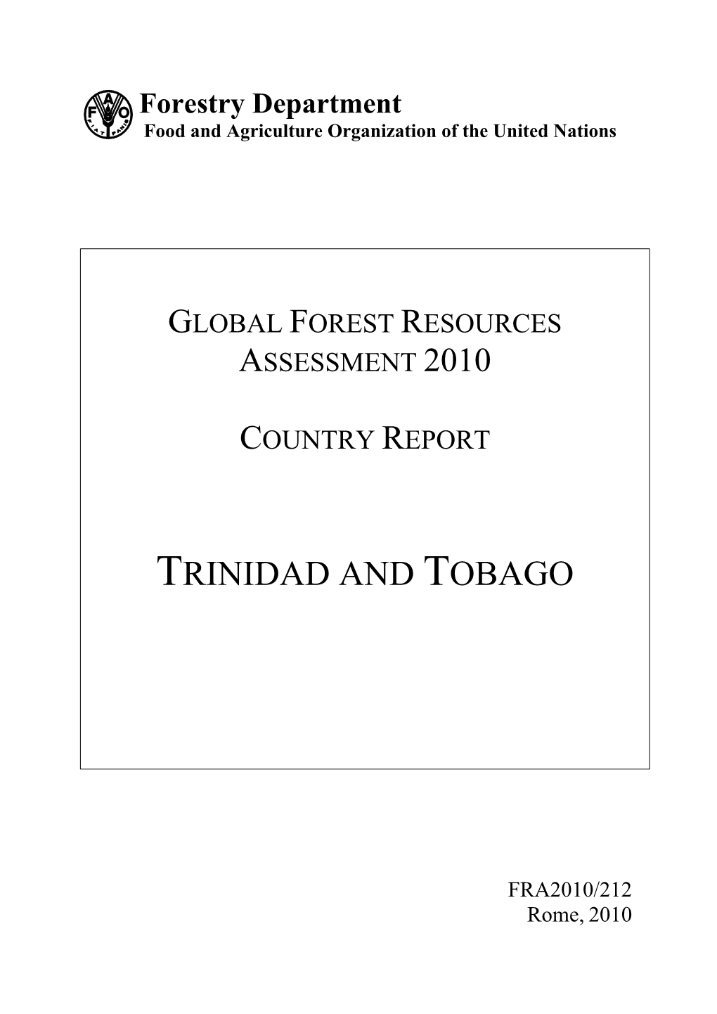 Trinidad and Tobago