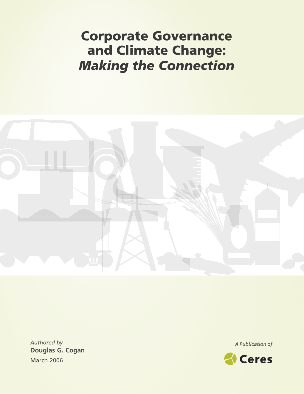 Corporate Governance and Climate Change: Making the Connection